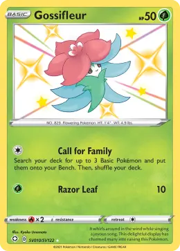 Gossifleur card