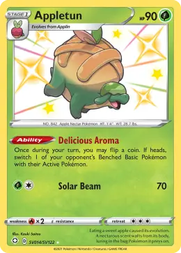 Appletun card