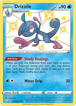 Drizzile card