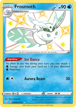 Frosmoth card