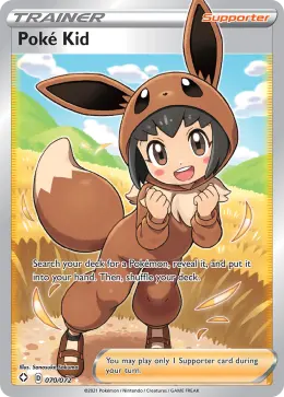 Poké Kid card