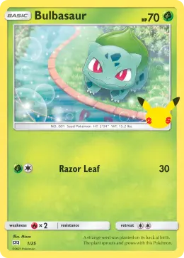 Bulbasaur card