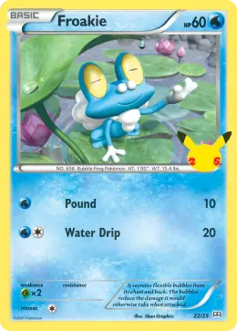 Froakie card