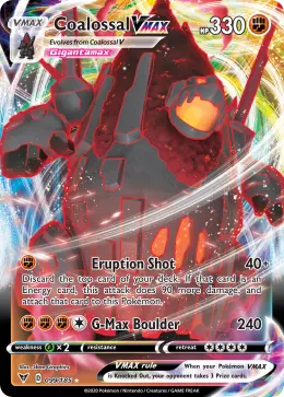 Coalossal VMAX card