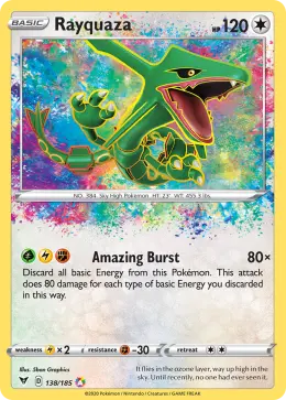 Rayquaza card