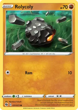 Rolycoly card
