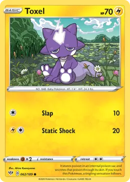 Toxel card