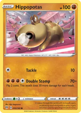 Hippopotas card