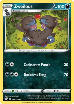 Zweilous card