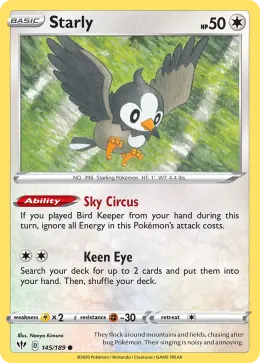 Starly card