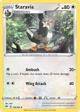 Staravia card