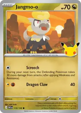 Jangmo-o card