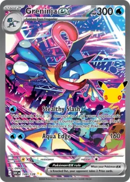 Greninja ex card