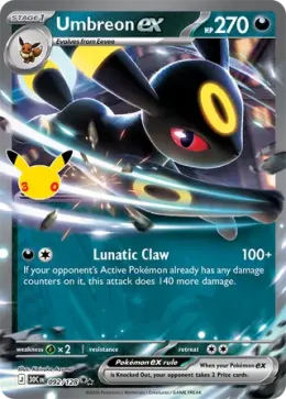 Umbreon ex card