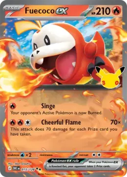 Fuecoco ex card