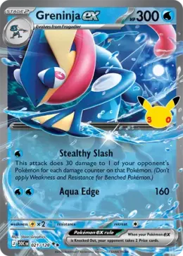 Greninja ex card