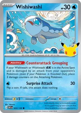 Wishiwashi card