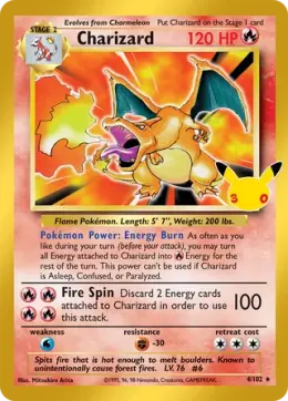 Charizard card