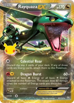 Rayquaza EX card