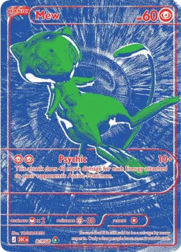 Mew Pokemon card