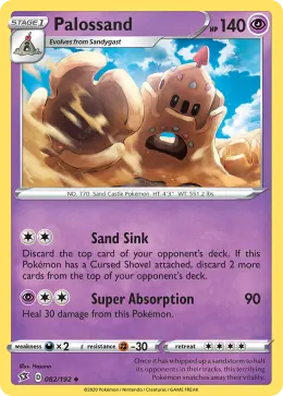 Palossand card