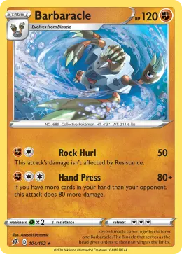 Barbaracle card