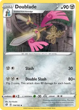 Doublade card