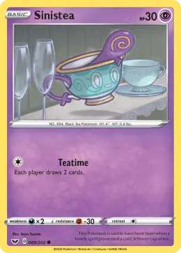Sinistea card