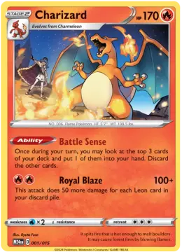 Charizard card