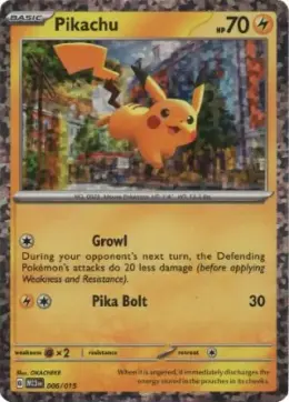 Pikachu card