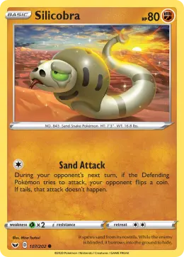 Silicobra card