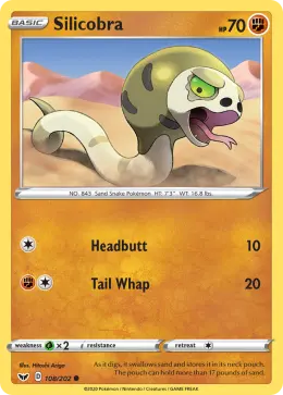 Silicobra card