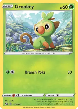 Grookey card