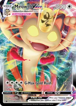Meowth VMAX card