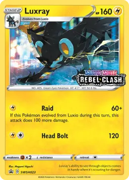 Luxray card