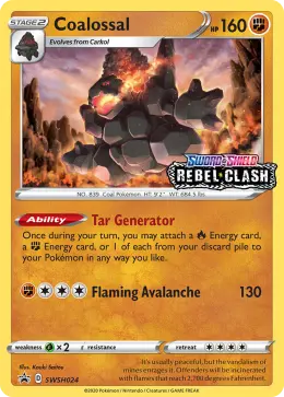 Coalossal card