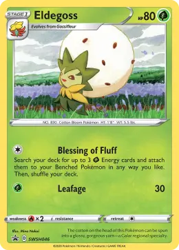 Eldegoss card