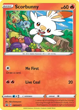 Scorbunny card