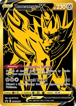 Zamazenta V card