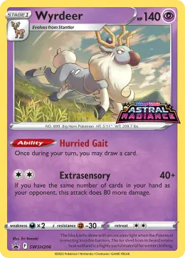 Wyrdeer card