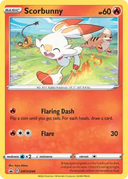 Scorbunny card