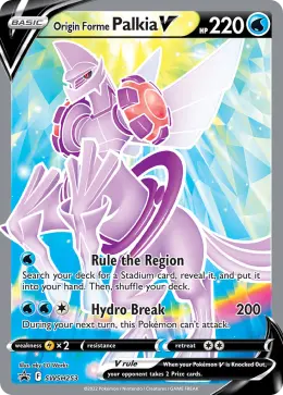 Origin Forme Palkia V card