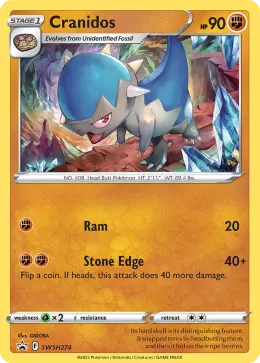 Cranidos card
