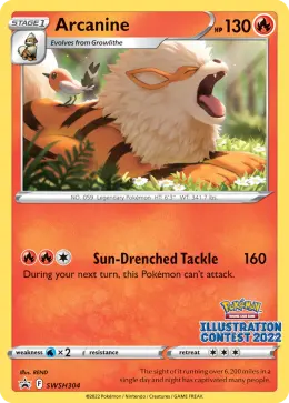 Arcanine card