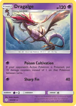 Dragalge card