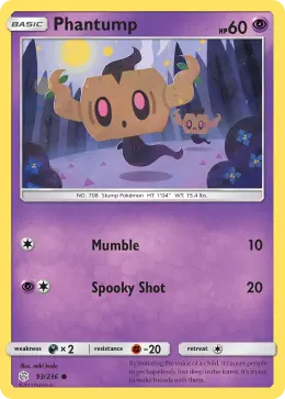 Phantump card