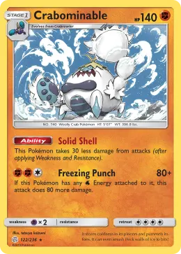 Crabominable card