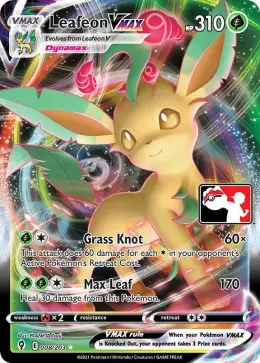 Leafeon VMAX card
