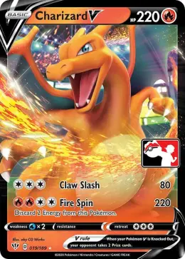 Charizard V card