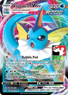 Vaporeon VMAX card